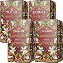 Pukka Tea Vanilla Chai 20 Teabags 4 Pack 05065000523596 - SuperOffice