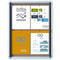Quartet Enclosed Cork Bulletin Board 533 X 686Mm QTEIHC2721 - SuperOffice