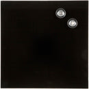 Quartet Glassboards 300 X 300Mm Black QTGB3030BK - SuperOffice