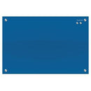 Quartet Infinity Glassboard 450 X 600Mm Blue QTG2418E - SuperOffice