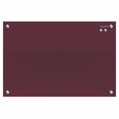 Quartet Infinity Glassboard 450 X 600Mm Red QTG2418R - SuperOffice