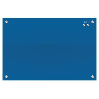 Quartet Infinity Glassboard 895 X 635Mm Blue QTG3624E - SuperOffice