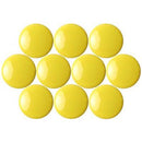 Quartet Magnetic Buttons 20Mm Yellow Pack 10 QTTMB2500 - SuperOffice