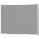 Quartet Penrite Felt Pinboard 900 X 600Mm Grey QTNFF0906G - SuperOffice