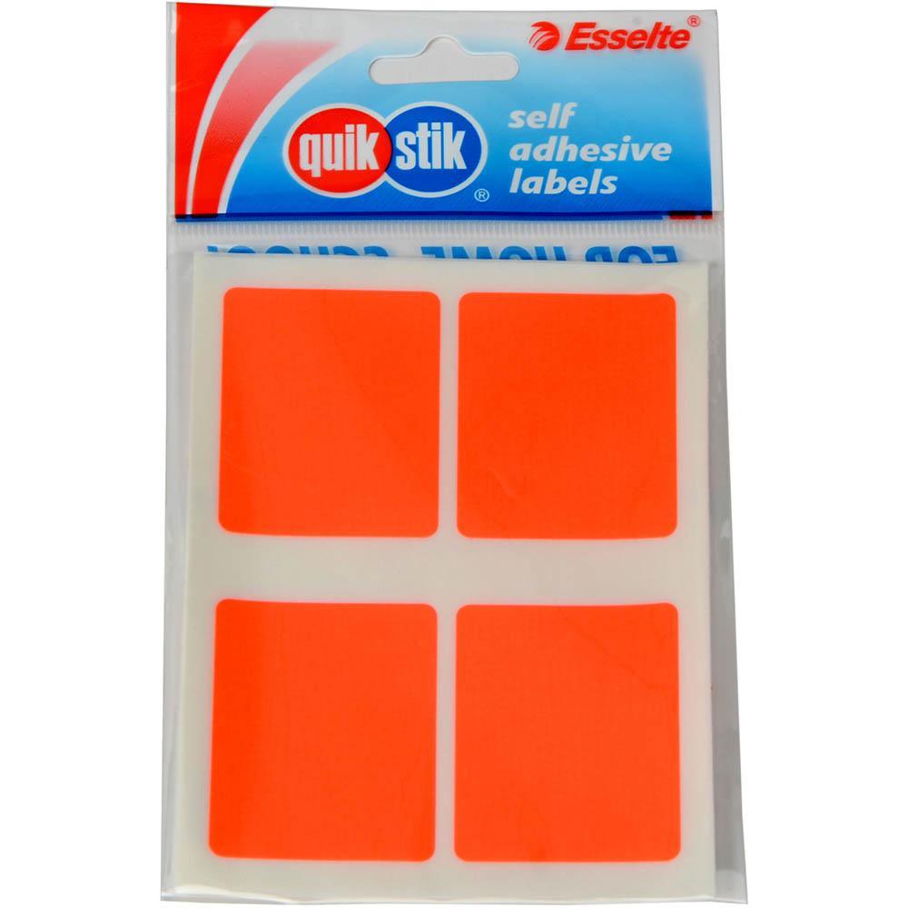 Quikstik Self Adhesive Labels Rectangle 35x45mm | SuperOffice