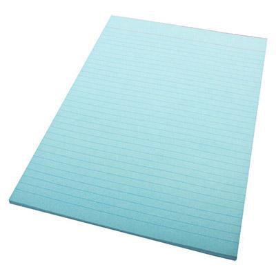 Quill Coloured Bond Pad Ruled 70 Leaf A4 Blue 100851267 - SuperOffice