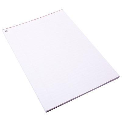 Quill Exam Pad Red Margin 60Gsm 90 Leaf A4 White 100851279 - SuperOffice