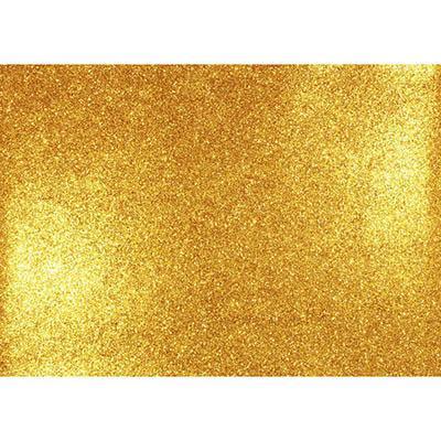 Quill Glitter Sheet A3 Yellow 100850800 - SuperOffice