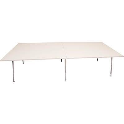 Rapidline Rapid Air Boardroom Table 3200 X 1200 X 750Mm White RAB3212W - SuperOffice