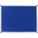 Rapidline Standard Pinboard 900 X 600 X 15Mm Blue PIN96B - SuperOffice