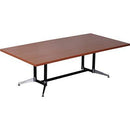 Rapidline Typhoon Boardroom Table 2400 X 1200 X 750Mm Cherry TTR2412C - SuperOffice