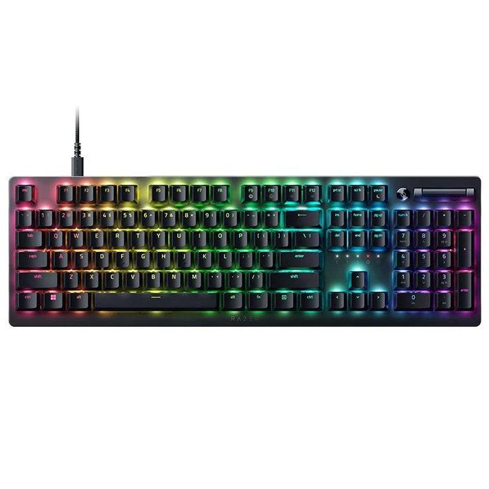 Razer DeathStalker V2 Mechanical Gaming Keyboard Linear Optical (Red Switch) RGB Black RZ03-04500100 - SuperOffice