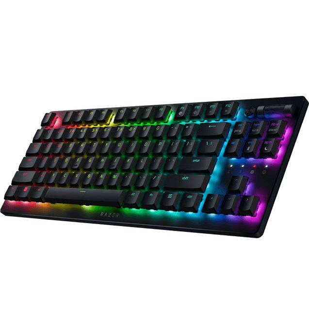 Razer DeathStalker V2 Pro Gaming Keyboard Mechanical Wireless Linear TKL Compact RZ03-04370100-R3M1 - SuperOffice