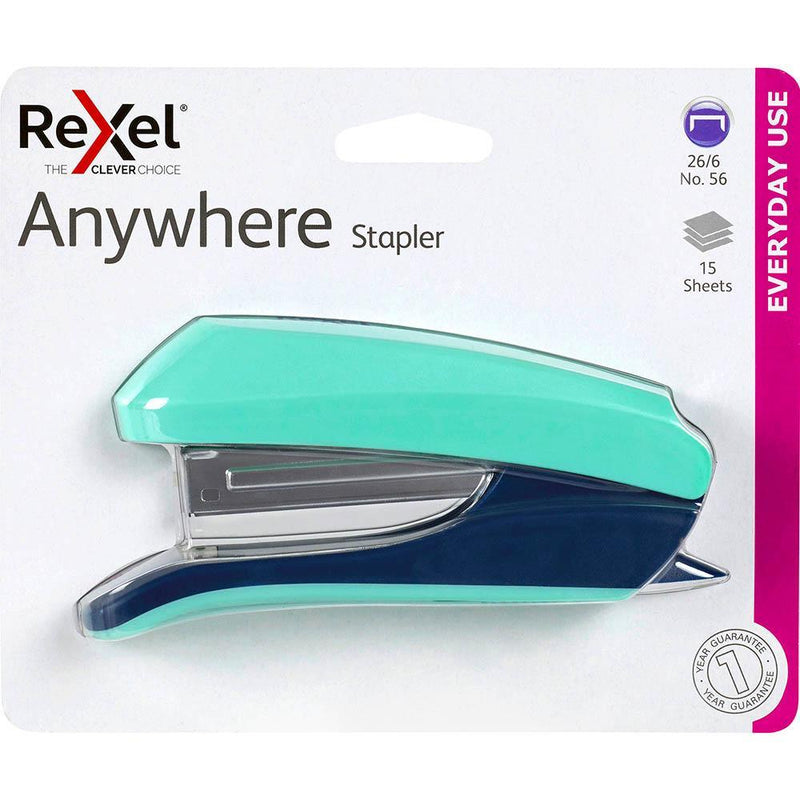 Rexel Anywhere Stapler Green 210813 - SuperOffice