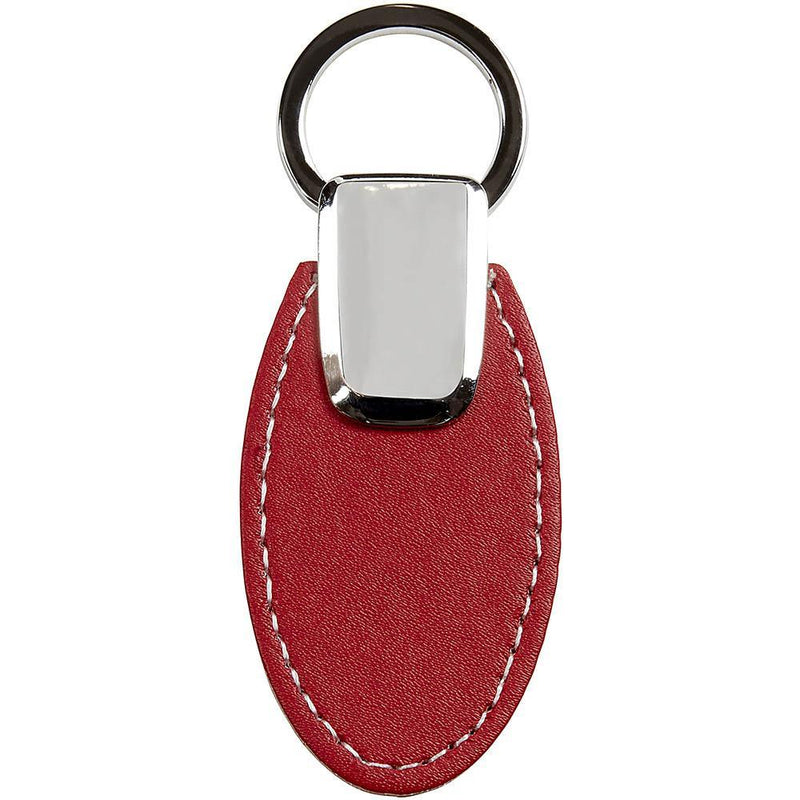 Rexel Id Oval Shape Key Ring Pu Leatherette Oval Burgundy 22503 - SuperOffice