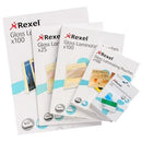 Rexel Laminating Pouch 125 Micron A5 Clear Pack 100 41651 - SuperOffice