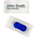 Rexel Name Badge Printable Magnetic Closure Pack 2 98900 - SuperOffice