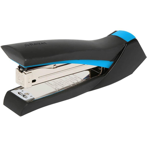 Rexel Smoothgrip Stapler Full Strip 20 Sheet Black/Blue 2110001 - SuperOffice