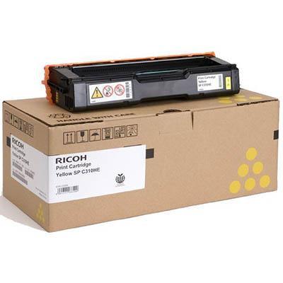 Ricoh 406486 Toner Cartridge Yellow 406486 - SuperOffice