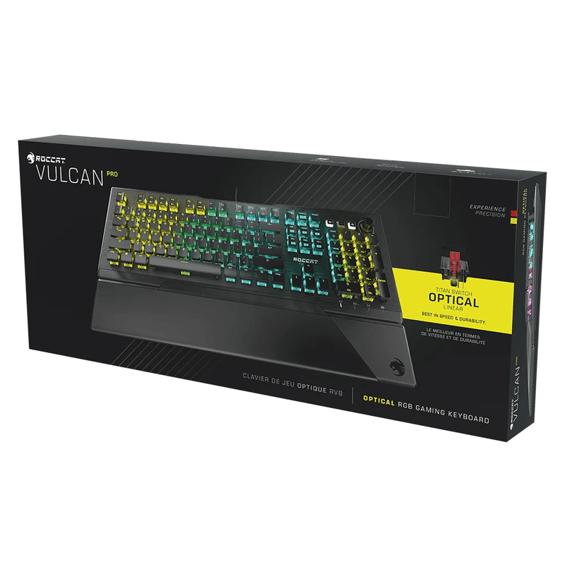 ROCCAT Vulcan PRO Gaming Optical Keyboard AIMO RGB Linear ROC-12-536 - SuperOffice