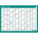 Sasco 2020 Green Wallplanner Erasable 10597/20 - SuperOffice