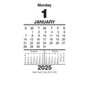 Sasco 2025 Calendar Refill Day To Page Top Punch THCR25 - SuperOffice