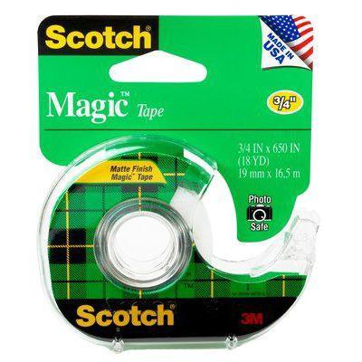 Scotch 105 Magic Tape On Dispenser 19Mm X 7.6M 70005187912 - SuperOffice