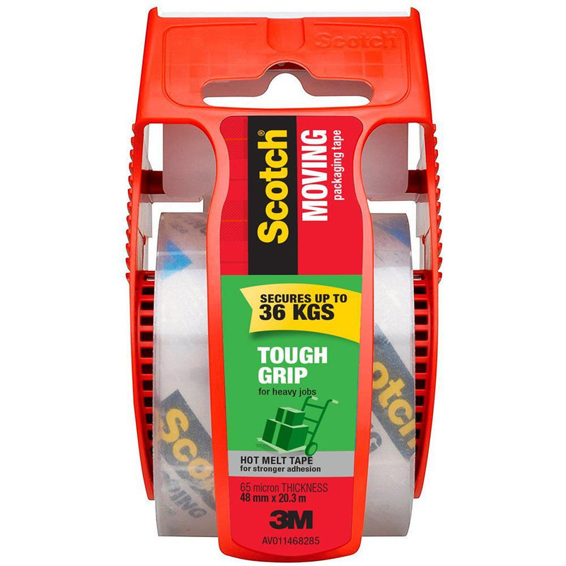 Scotch 150 Tough Grip Moving Tape And Dispenser 48Mm X 20.3M 150-AU - SuperOffice