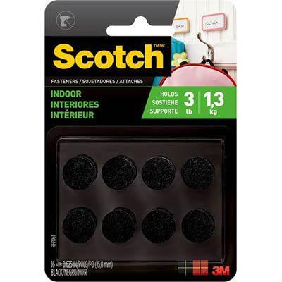 Scotch Rf7061 Multi-Purpose Fasteners Dots Black Pack 16 70005032357 - SuperOffice