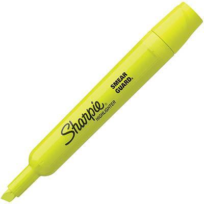 Sharpie Liquid Accent Highlighter Chisel Point 3.3Mm Fluorescent Yellow Pack 12 1754463 - SuperOffice