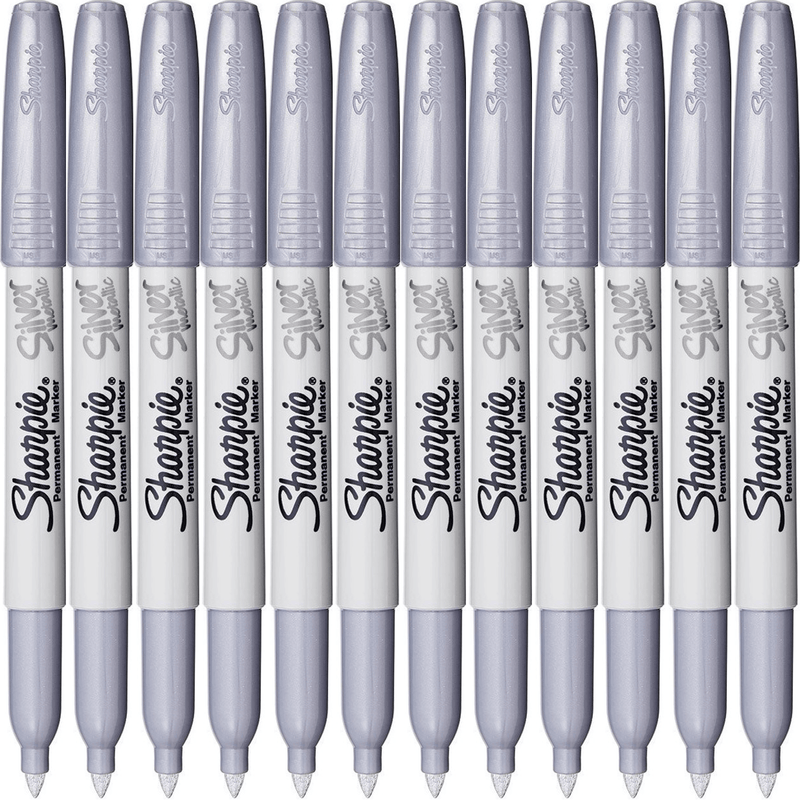 Sharpie Marker Fine Metallic Silver 39013 - SuperOffice