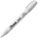 Sharpie Paint Marker Oil Based Medium 1.5mm White Pack 12 35558 (12 Pack) - SuperOffice