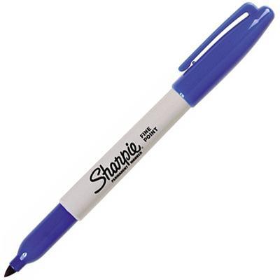 Sharpie Permanent Marker Bullet Point Fine 1.0Mm Blue S30003 - SuperOffice