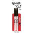 Sharpie Permanent Marker Fine Point 1.0Mm Black Pack 2 30162PP - SuperOffice