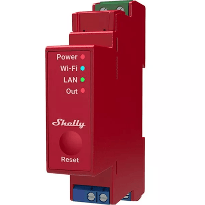 Shelly EM Wi-Fi Energy Meter Contactor Control Monitor