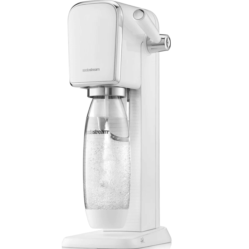 Sodastream ART Starter Pack Soft Fizzy Drink Sparkling Maker Soda Stream Quick Connect White 1013511610 - SuperOffice