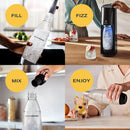 Sodastream E-Terra Starter Pack Soft Fizzy Drink Sparkling Electric Maker Soda Stream Black 1012911611 - SuperOffice