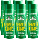 SodaStream Lemon Lime Classic Syrup Soda Mix 440mL Pack 6 BULK 1424226610 (6 Pack) - SuperOffice