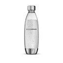 SodaStream Metal Fuse Bottle Dishwasher Safe Carbonating Sparkling 1L 4 Pack 4742118980 (4 Pack) - SuperOffice