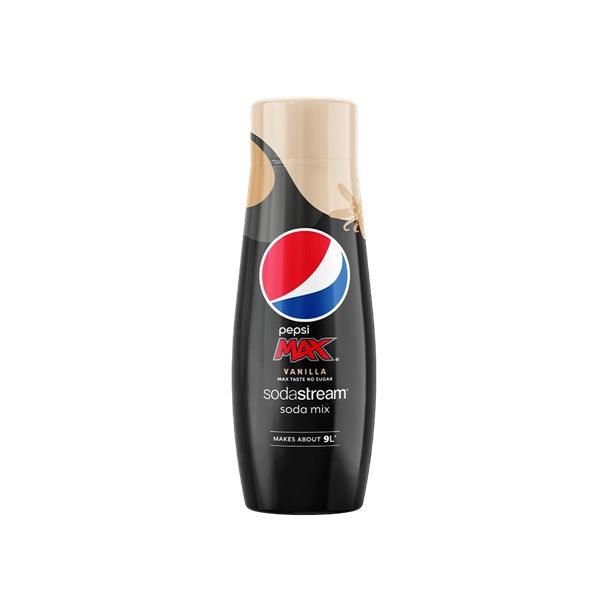 SodaStream Pepsi Max Vanilla + Mango Assorted 6 Pack Syrup Soda Mix Variety 440mL [SODA7] Pepsi Max Vanilla/Mango - SuperOffice