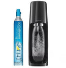 Sodastream Spirit Sparkling Gas Soda Maker Fizzy Water Drink Set Black 1011711611 (Standard Spirit) - SuperOffice