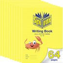 Spirax 160 Writing Book Dotted Thirds 24mm 70GSM 64 Page 330x240mm Crab 10 Pack 56160 (10 Pack) - SuperOffice