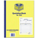 Spirax 502 Quotation Book Quarto 250x200mm 56502 - SuperOffice