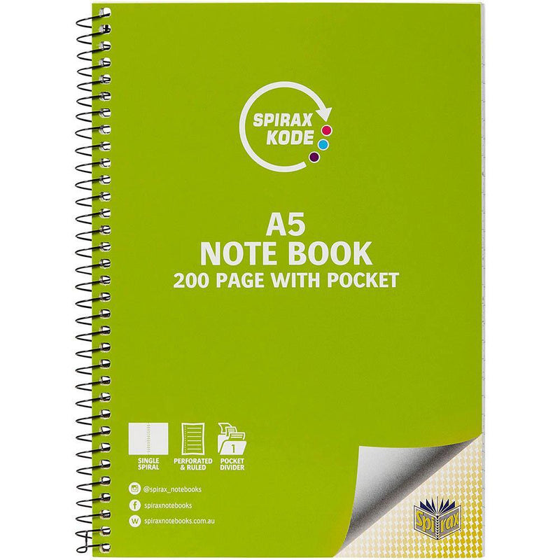 Spirax 963 Kode Notebook 200 Page A5 | SuperOffice