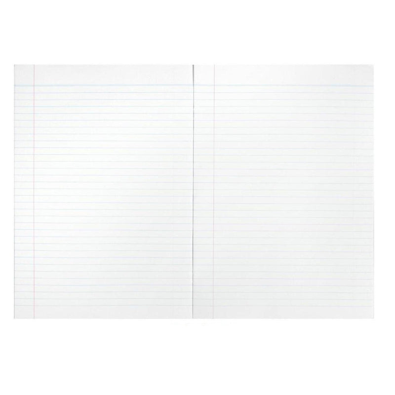 Spirax P100 Exercise Book Ruled 8mm 70GSM 48 Page A4 Red 20 Pack 56100P (20 Pack) - SuperOffice