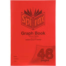 Spirax P130 Graph Book 10Mm Grid 48 Page A4 Red 56130P - SuperOffice