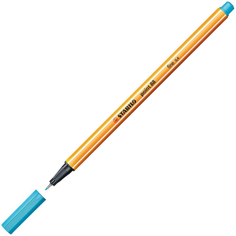 Stabilo 88 Point Fineliner Pen Azure 0342750 - SuperOffice