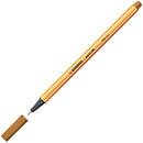 Stabilo 88 Point Fineliner Pen Dark Ochre 0350640 - SuperOffice