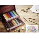 STABILO CarbOthello 60 Chalk Pastel Coloured Pencils Artists Wooden Box Set 1460-1 - SuperOffice