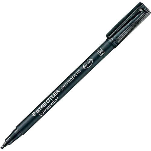 Staedtler 314 Lumocolor Permanent Marker Broad Black 314-9 - SuperOffice